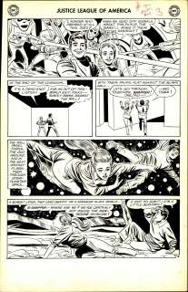 Sekowsky - JUSTICE LEAGUE OF AMERICA #7, Pg 3, DC (1960) | Russ Cochran
