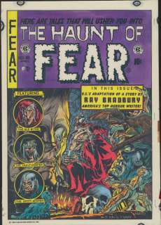 Ingels - THE HAUNT OF FEAR #18 Cover, 4 Color Key | Russ Cochran