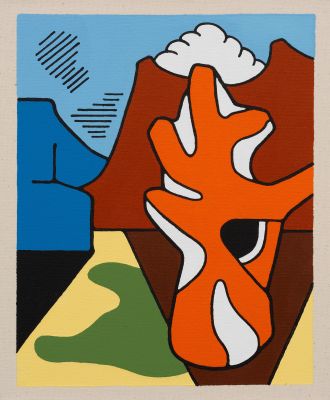 Fabio Viscogliosi | 2026 - Albero Orange | Huberty Breyne Gallery