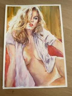 Kateryna Trotsenko (Concordia) | Kateryna Trotsenko - Original drawing - Relaxing - Size: 21 x 30 cm - (2022) | Catawiki