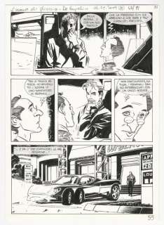 Roberto de Angelis | Roberto De Angelis - tavola originale Nathan Never #218 "L’Uomo di Ghiaccio" - (2009) | Catawiki