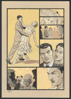 Erbetta Luca - Planche originale 12 - Le bal des matières - Dans les eaux glacées du calcul égoiste