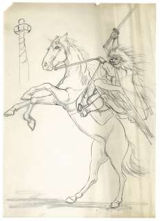 Souji Ushio (Tomio Sagisu) Hand-Drawn Illustration Fuun Lion-Maru | Mandarake (Big Web)