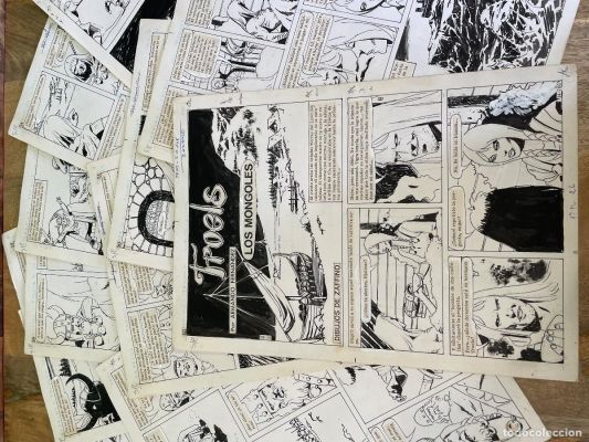 Historia Completa Original de Jorge Zaffino - Froels - Los Mongoles 11p - El Tony n.148