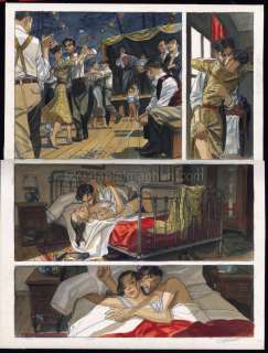 Jean-Pierre Gibrat - Planche originale n°30 - Troisième Époque (août 1936) - Mattéo