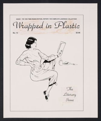 Craig Miller | Original Cover Art for Wrapped in Plastic #13 (1994) Pencils and Inks by Craig Miller | mycomicshop.com