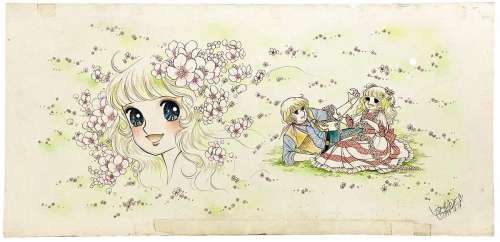Yumiko Igarashi Hand-drawn Color Illustration Mayme Angel