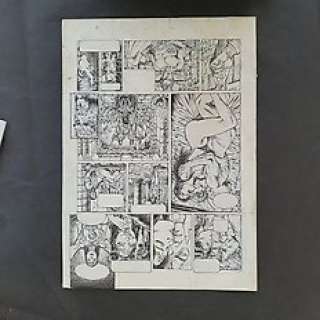 Iko | Iko - Planche originale - Ténèbres - (2016) | Catawiki