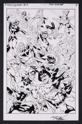Ron Williams | Original Art from First Guard #2 (2026 G-Man Comics) Page 3 Pencils and Inks by Ron Williams | mycomicshop.com