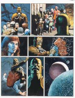 Lawrence Don | Â«StormÂ» Encre de Chine pour la planche 36 de l’album Â«Ple | Tessier Sarrou