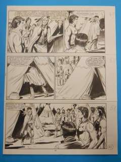 Gallieno Ferri - | Gallieno Ferri - Tavola Originale - Zagor n. 136 "Tigre" - (1976) | Catawiki