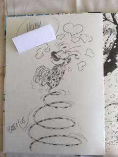 Batem Et Colman | Marsupilami T19 - Magie Blanche + dédicace + Ex-libris - C - TT - EO - (2006) | Catawiki