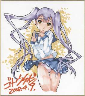 Keiji Gotoh Hand-Drawn Color Shikishi Martian Successor Nadesico Ruri Hoshino | Mandarake (Big Web)