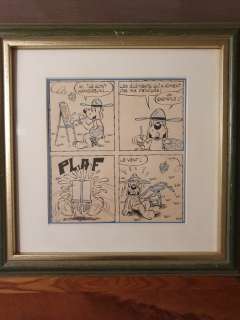 Dufranne, Henri | Dufranne, Henri - Planche originale - Gai Luron - (1973) | Catawiki