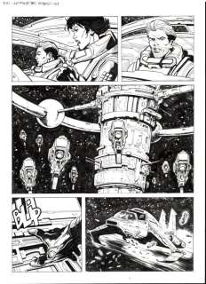 Fabrizio Busticchi & Luana Paesani - | Fabrizio Busticchi & Luana Paesani - 4x Tavola Originale - Nathan Never n. 336 "Incubi e paradisi" - (2019) | Catawiki