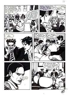 Nicola Mari - | Nicola Mari - 2x Tavola Originale - Dylan Dog n. 234 "l’ultimo arcano" - (2006) | Catawiki