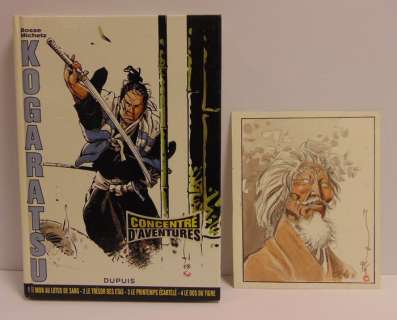 Michetz, Marc | Michetz, Marc - Originele tekening in kleur + album - Kogaratsu - (1996) | Catawiki