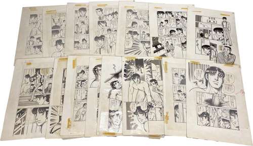 Junichi Yamakawa Hand-Drawn Manuscript Mayonaka no Knock 16 sheets | Mandarake (Big Web)