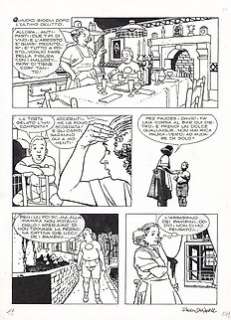 Piero Dall‘Agnol - Piero Dall‘Agnol - Dylan Dog Gigante n. 3 - Tavola originale "Falce di Luna" - (1994)