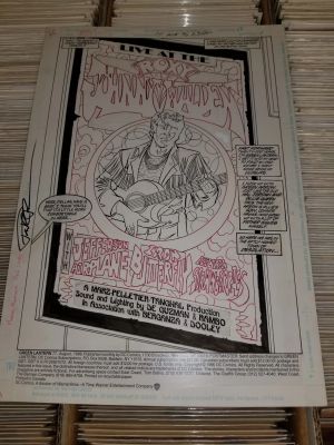 Green Lantern #77 Splash Page Original Art Pelletier Tanghal! One Of A Kind | East Bay Comics