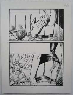 Chris (Xavier Musquera) | Chris (Xavier Musquera) - Originele, erotische pagina - Formaat: 18 x 24 cm. | Catawiki