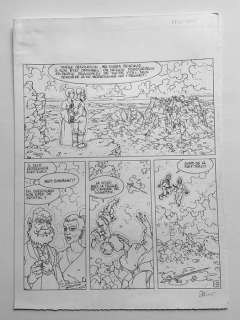 Arno | Arno - Planche originale (p.20) Alef-Thau T6 - L’homme sans réalité - (1991) | Catawiki