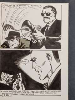 Magnus | Magnus - tavola originale Dennis Cobb Agente SS018 n. 2 "Missione Creso" - (1965) | Catawiki