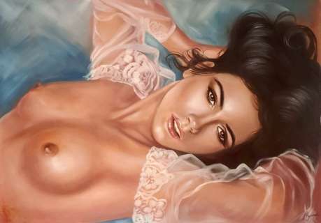 Yanzel Medina Perez | Bodiscape - Pintura original ST serie bodyscape - (2022) | Catawiki