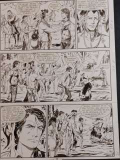 Ferri | Zagor Zenith Gigante n. 408 - Gallieno Ferri - tavola originale "Scacco matto" - Page volante - Exemplaire unique - (1999) | Catawiki