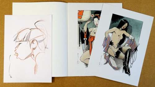 Michetz | Michetz, Marc - Portfolio Il était sept fois n°24 + Dédicace - Signé et numéroté - EO | Catawiki