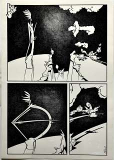 Touïs  (Miessen, Vivian) (1940) | TOUÃS Planche originale "Love Story" de la page 1806 de… | Estim Nation