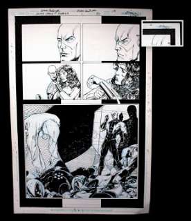 Van Schiver Justice League Original Comic Art | Taurus Auctions