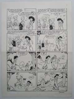 Bosschaert, Jan | Bosschaert, Jan - Originele pagina (p.3) Sam 1 - De garage - (1990) | Catawiki