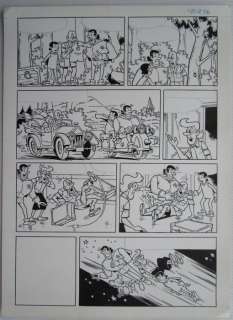 Studio Vandersteen | Studio Vandersteen - Jerom - Originele pagina (p.4) - Het perkament | Catawiki