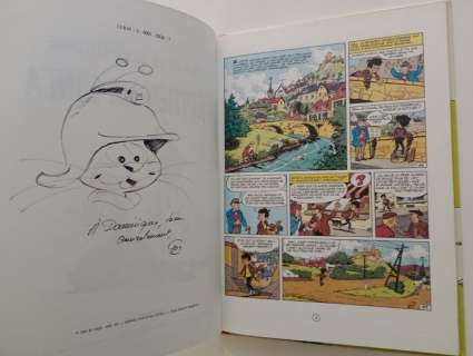 Gos | Le Scrameustache T1 - L’Héritier de l’Inca + dédicace - C - EO - (1973) | Catawiki