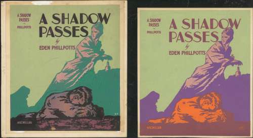 Carlson- A SHADOW PASSES-Original Art- (1918) 2pcs | Russ Cochran