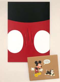 Roberto Ronchi | Mickey Mouse - "Beware of the Cat" and "The Game of Cat and Mouse" - Inspired by Lucio Fontana - (2023) | Catawiki