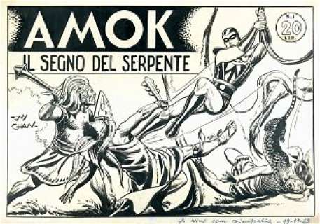  - ANTONIO CANALE  -  Amok. Il Segno del Serpente