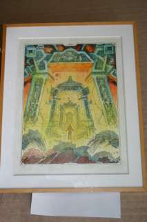 Druillet. Philippe. (Né En 1944). | DRUILLET. Philippe. . Â«Â Démons et Merveilles Â». Gouache originale sur& | Tessier Sarrou