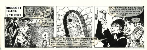 MODESTY BLAISE #3525- ENRIC BADIA ROMERO - PAGINA ORIGINAL | todocoleccion (Buy It Now)