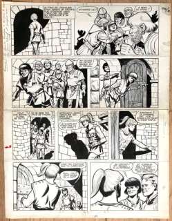 Sirius | Sirius - Planche originale - Les Timour T15 - Alerte sur le Fleuve - (1963/1964) | Catawiki