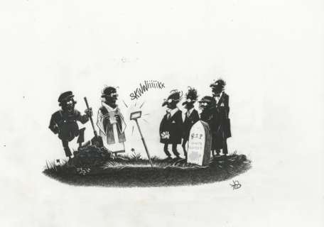 JOTED / Nicolas Sjöstedt, illustration, page 13, Pensées Obscures | Galerie Neuf