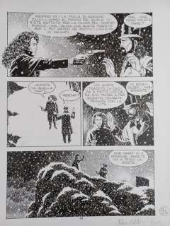 Boselli, Civitelli | Tex Gigante n. 416 - Fabio Civitelli - tavola originale - Missione a Boston - Firmata - Page volante - Exemplaire unique - (1995) | Catawiki