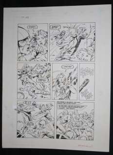 Mike Gustovich, Rik Levins | Justice Machine #17 P.23 / 27 - La - 1988 | Anthony’s Comic Book Art