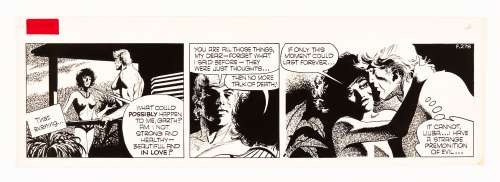 Garth: The People of the Abyss original artwork (1972) by Frank Bellamy for the… | Comic Book Auctions ltd