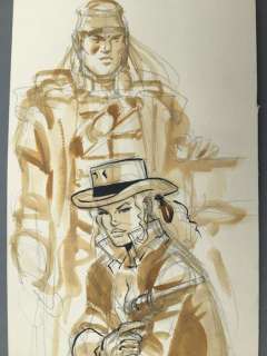 Meynet, Félix | Meynet, Félix - Crayonné original couleur - Sauvage | Catawiki