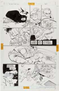 Frank Miller and Klaus Janson Batman: The Dark Knight Returns #4 Superman vs. Batman Page 40 Original Art - | Heritage