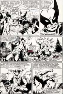 John Byrne and Terry Austin X-Men #139 Wolverine First Appearance Reprise Page 25 Original Art (Marvel, 1980). - | Heritage