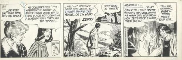 Leonard Starr | Mary Perkins, On Stage, Strip du 6 juillet 1979 | Galerie 9ème Art