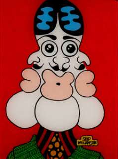 Skip Williamson "Multiple Disorder Complex" Snappy Sammy Smoot Painting Original Art (c. 1994). Three -